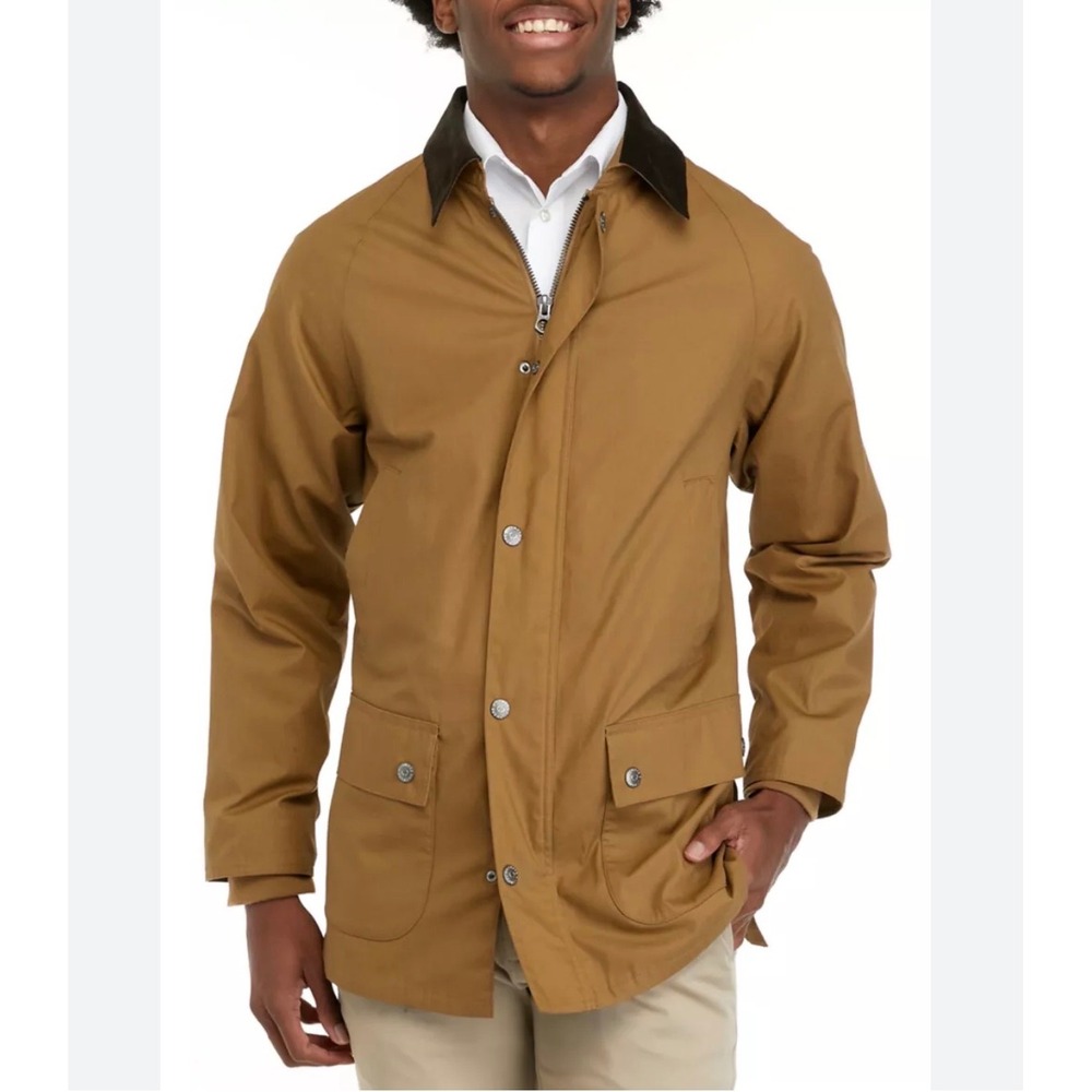 Biltmore Men's‎ Waxed Jacket Size Small Khaki